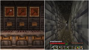 How Minecraft crafter blocks can be extremely helpful while mining large areas