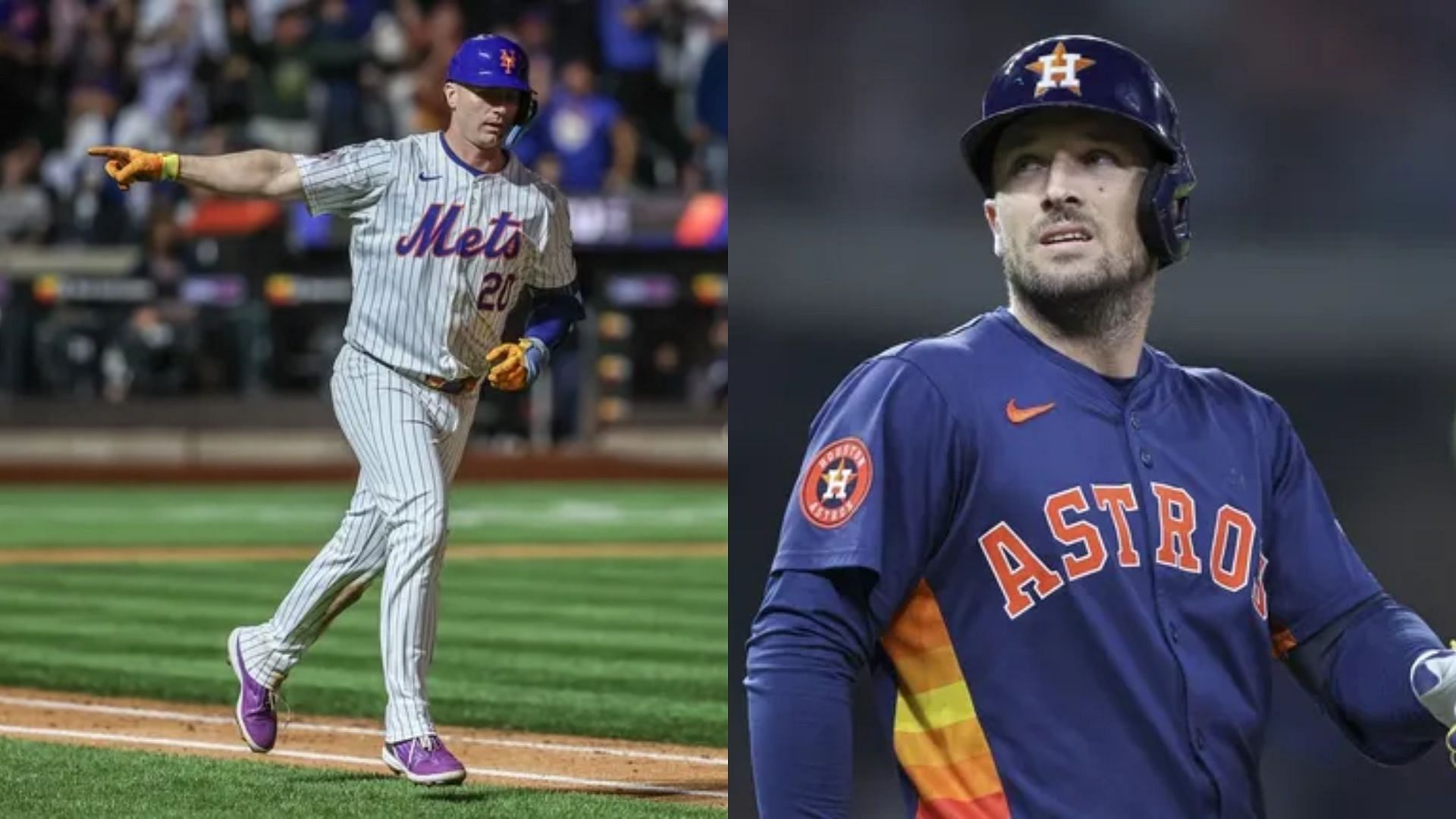 FA Sluggers Pete Alonso &amp; Alex Bregman