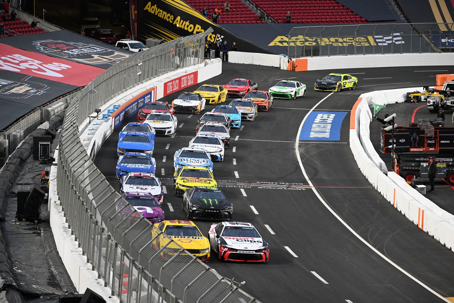 AUTO: FEB 03 NASCAR Cup Series Busch Light Clash at The Coliseum - Source: Getty