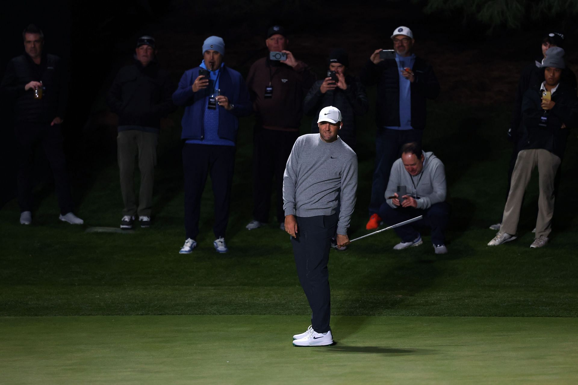 Scottie Scheffler at &#039;The Showdown&#039; : Source: Getty