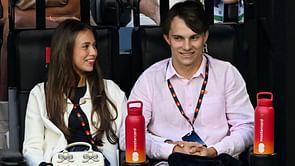 Watch: Millionaire F1 driver Oscar Piastri makes an appearance on the 2025 Australian Open live telecast