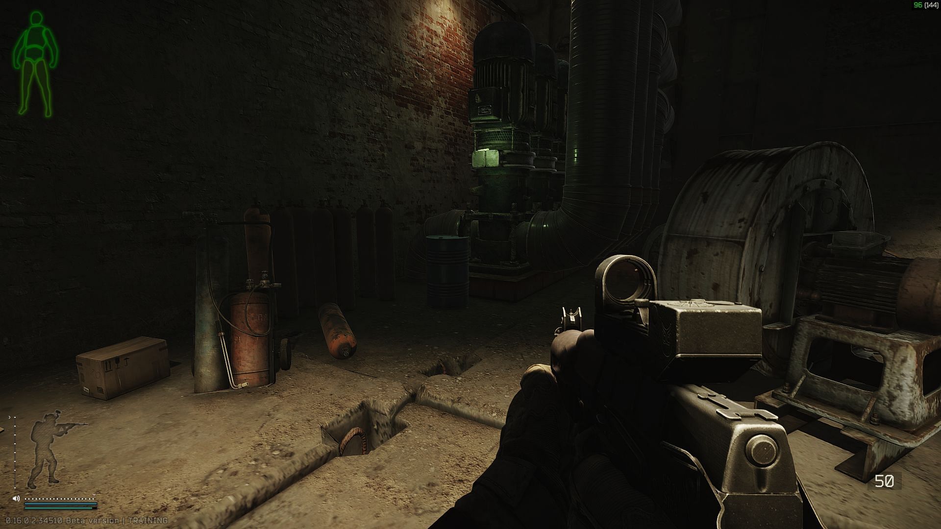 The barrel with the glass bottle (Image via Battlestate Games)