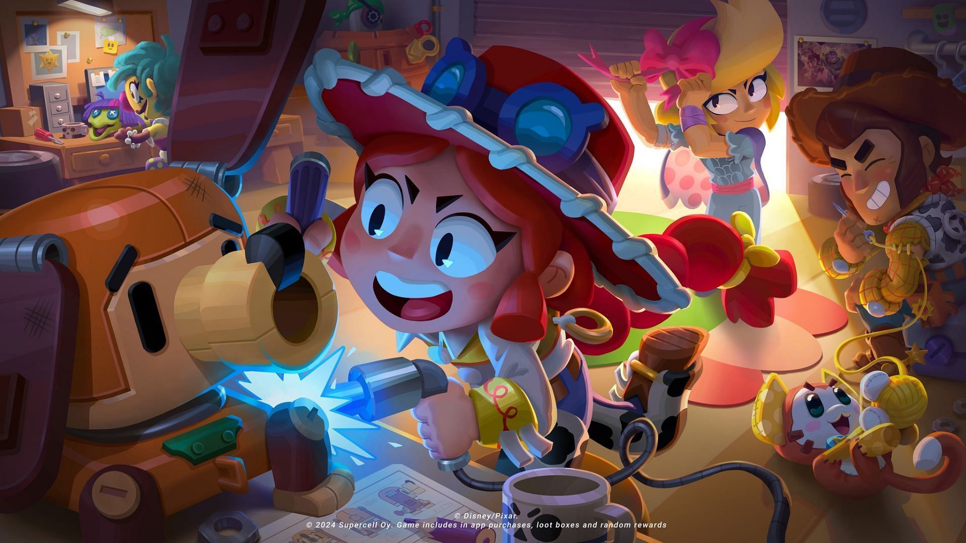 Jessie is the best companion for Pam in Brawl Stars (Image via Supercell)