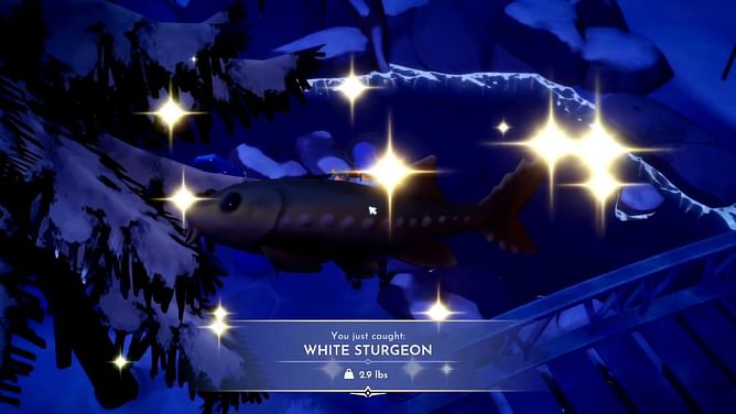 How to get White Sturgeon in Disney Dreamlight Valley