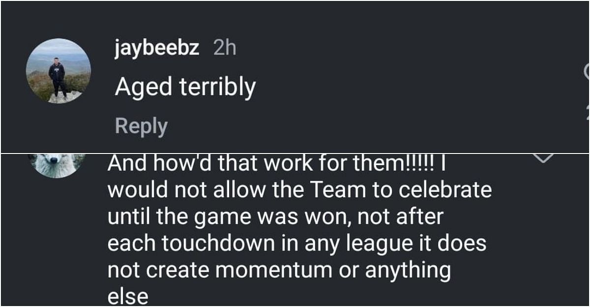 Comments on Texas celebration