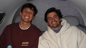 Alex Albon drops 3-word caption on first post with Carlos Sainz since the two became teammates at Williams
