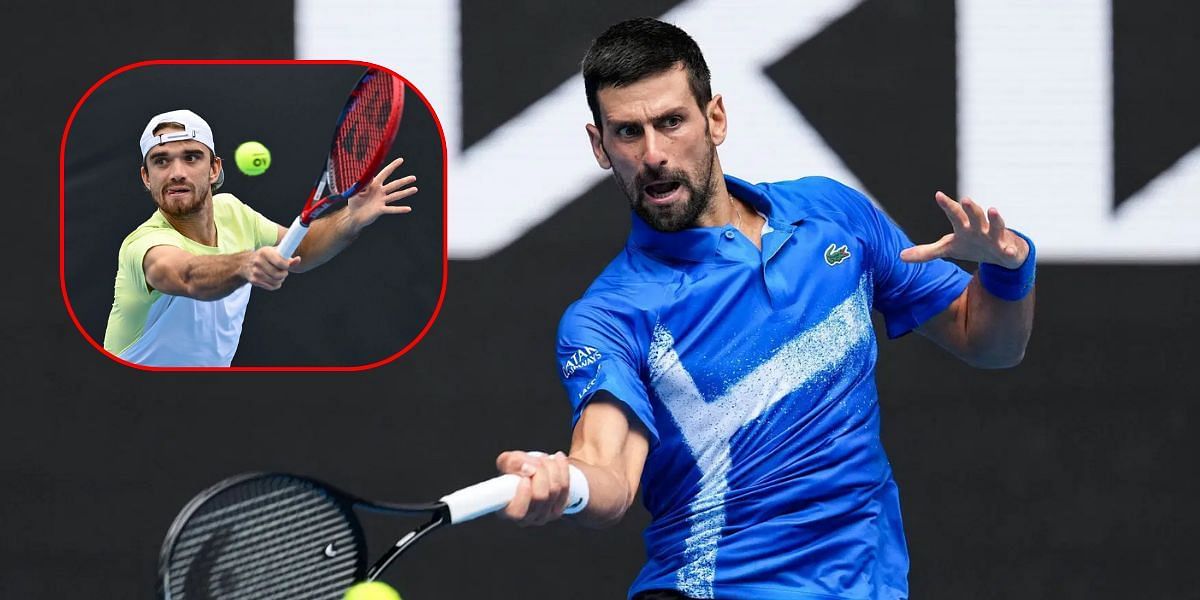 Novak Djokovic, Tomas Machac (inset) | Getty