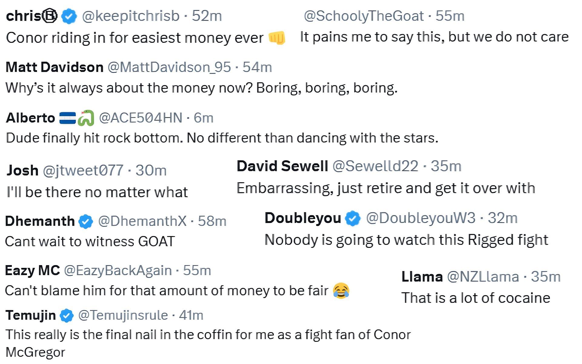 Fans reacting to Conor McGregor&#039;s tweet about Logan Paul