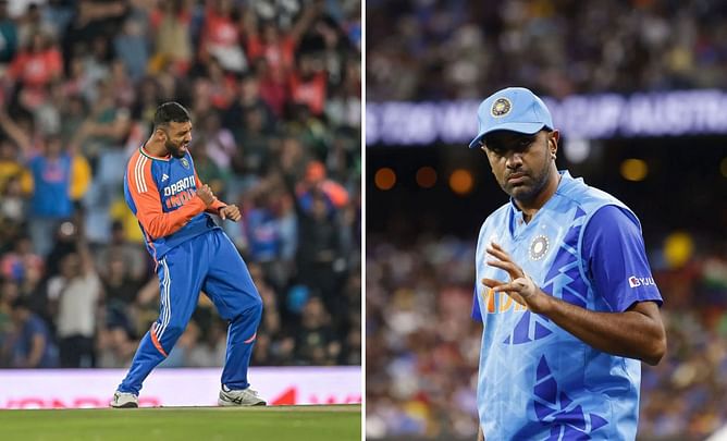 Varun Chakravarthy vs R Ashwin - comparing their stats after 15 T20Is