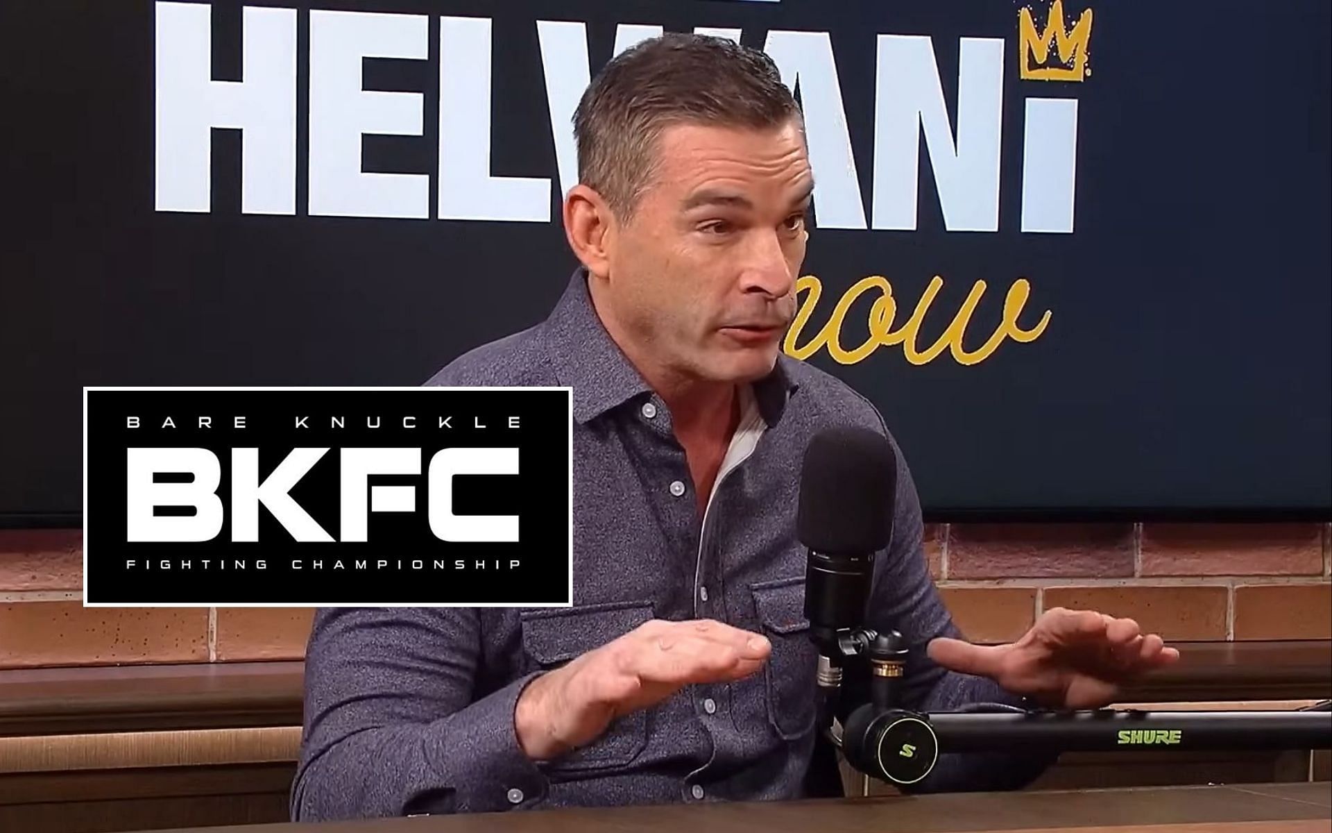 BKFC president David Feldman (pictured) reveals major plans for a $25 million BKFC tournament. [Image credit:@bareknucklefc on Instagram, The Ariel Helwani Show on YouTube]