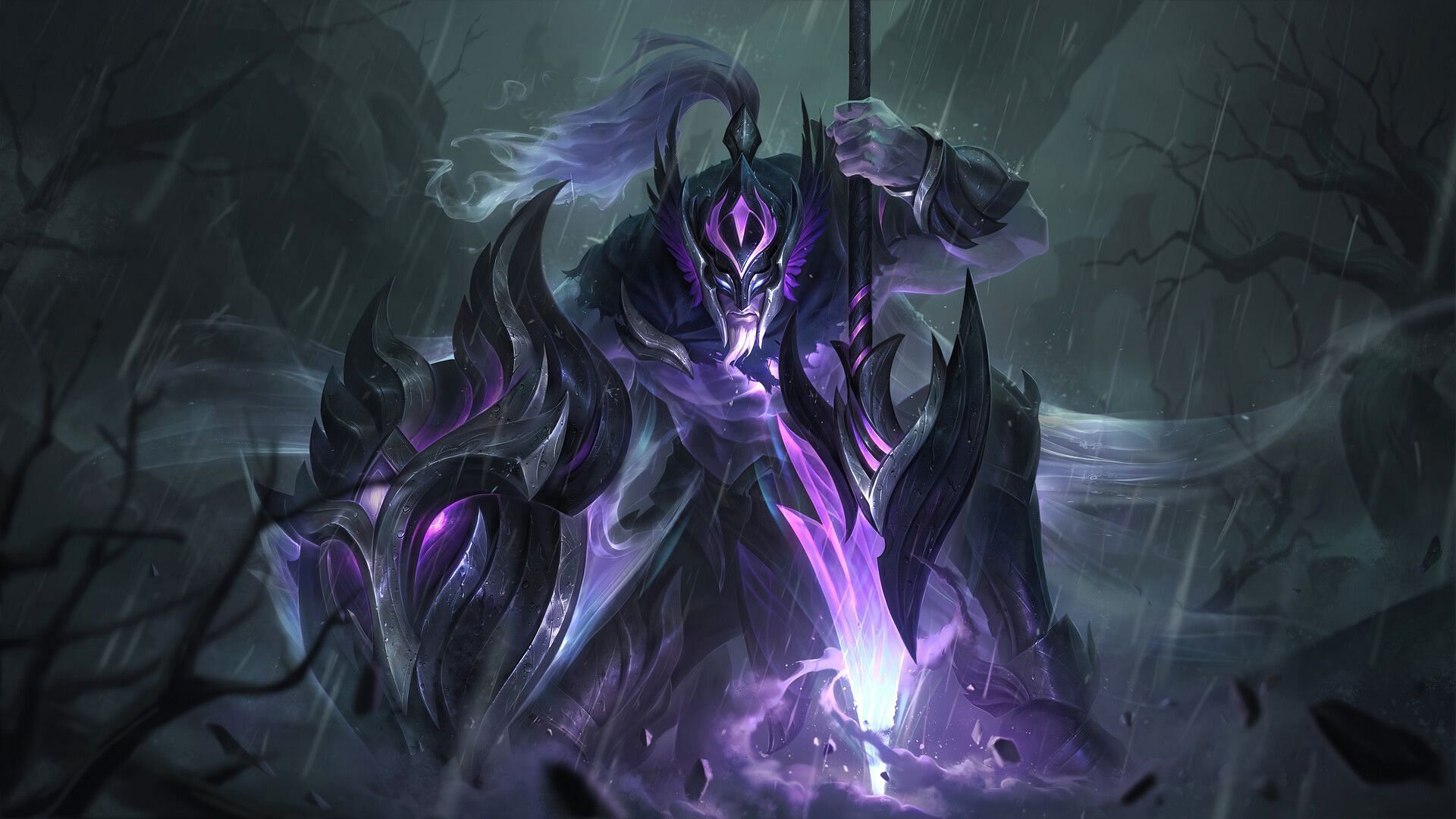 Ashen Conqueror Pantheon in League of Legends (Image via Riot Games)