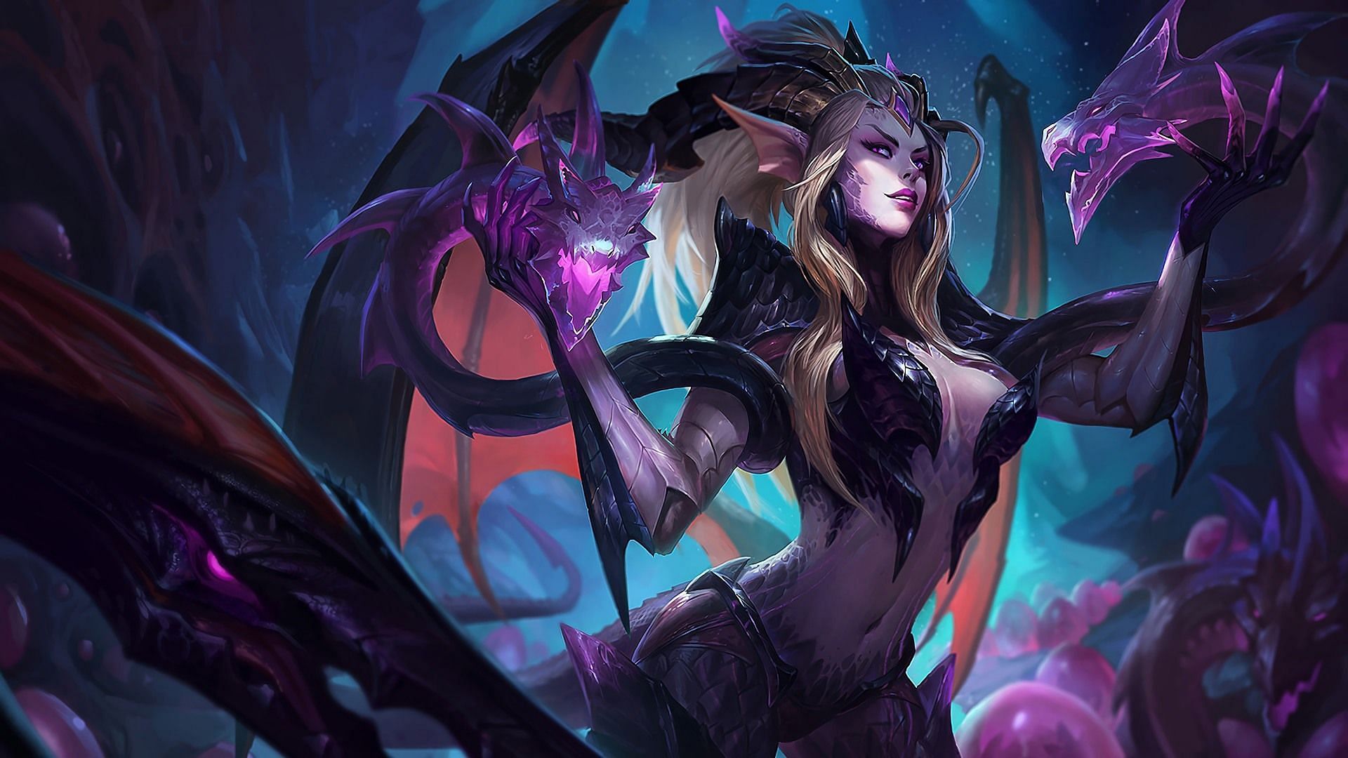 Dragon Sorceress Zyra in League of Legends (Image via Riot Games)