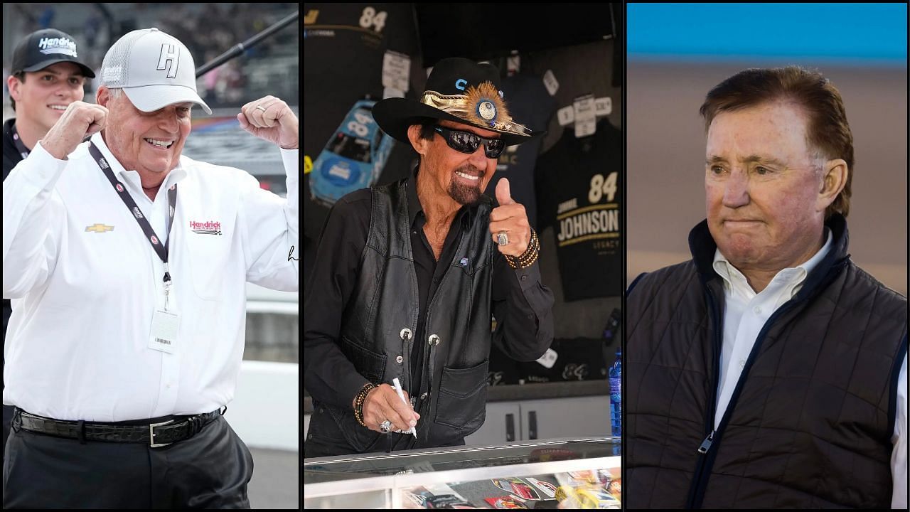 Rick Hendrick (L), Richard Petty (C), and Rihchard Childress (R) (Source: Getty Images)