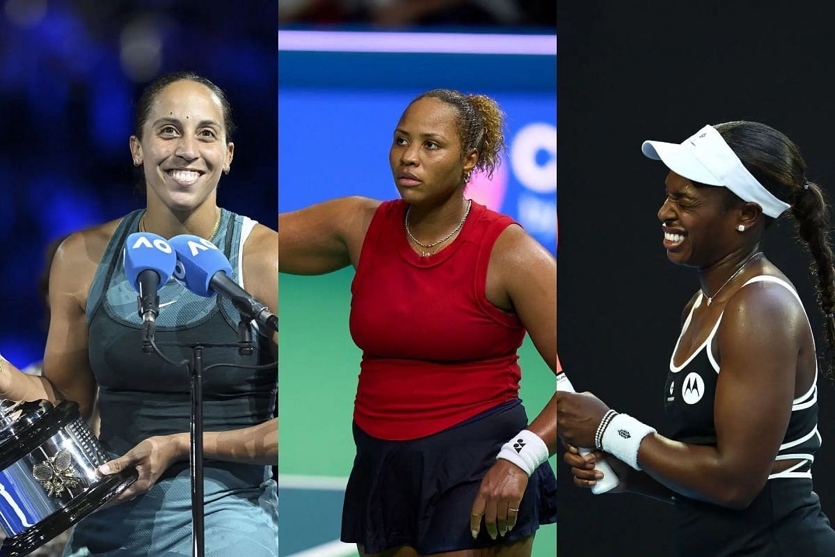 Madison Keys, Taylor Townsend, and Sloane Steohens- Source: Getty