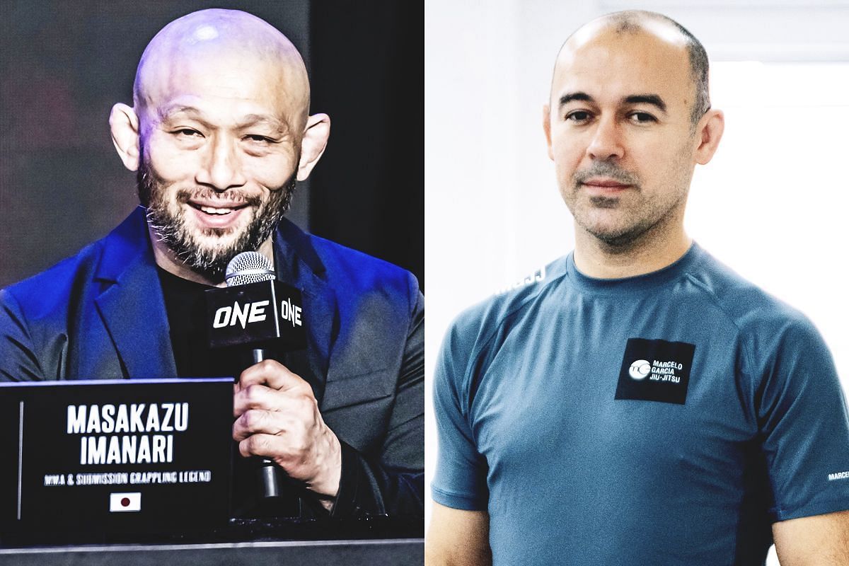 Masakazu Imanari (Left) faces Marcelo Garcia (Right) at ONE 170