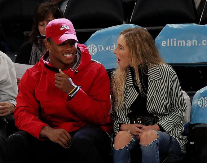 Saquon Barkley's partner Anna Congdon highlights Eagles' playoff atmosphere for Packers beatdown
