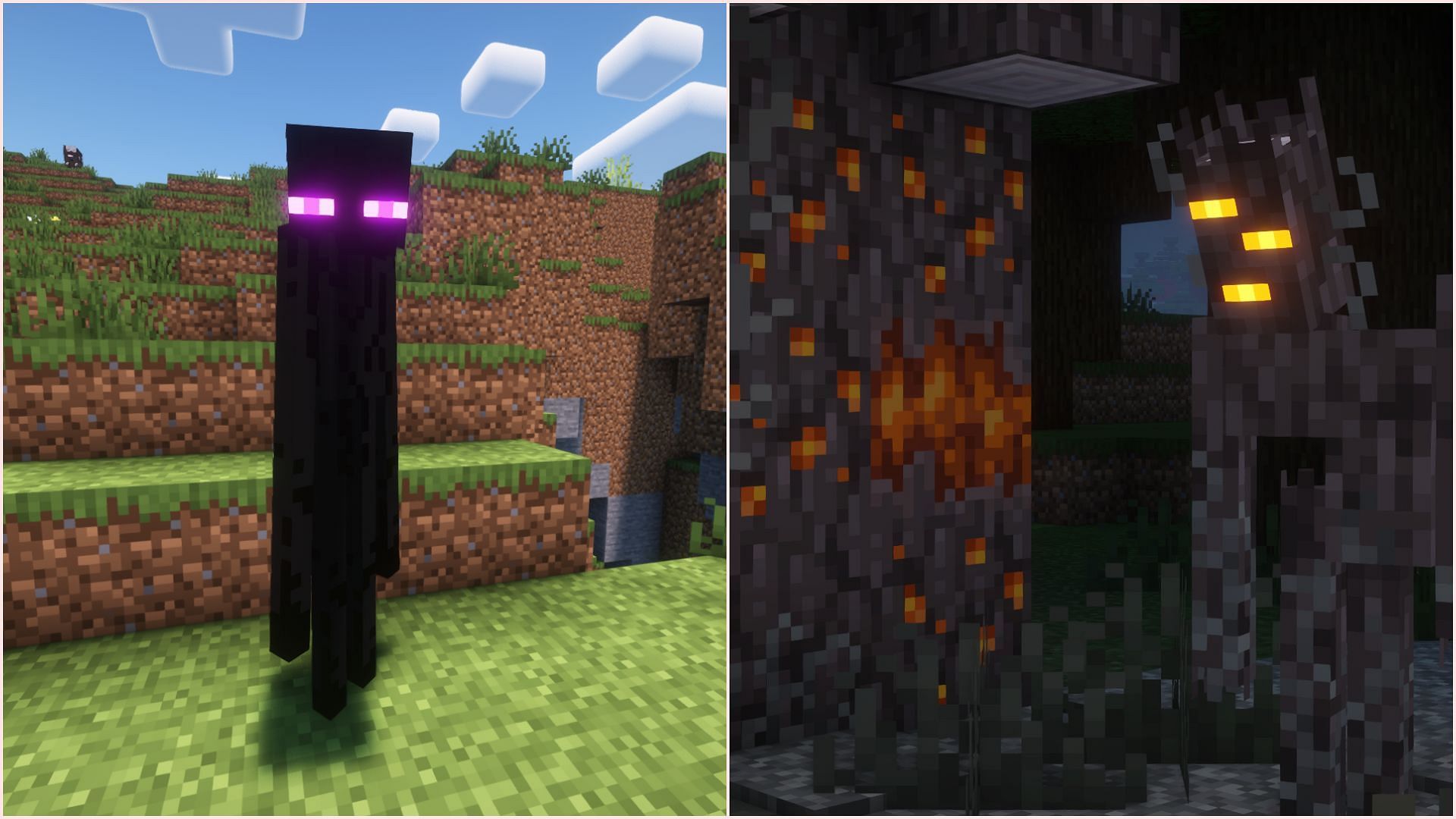 Minecraft mobs indirectly tell mysterious stories that Mojang does not officially reveal. (Image via Mojang Studios)