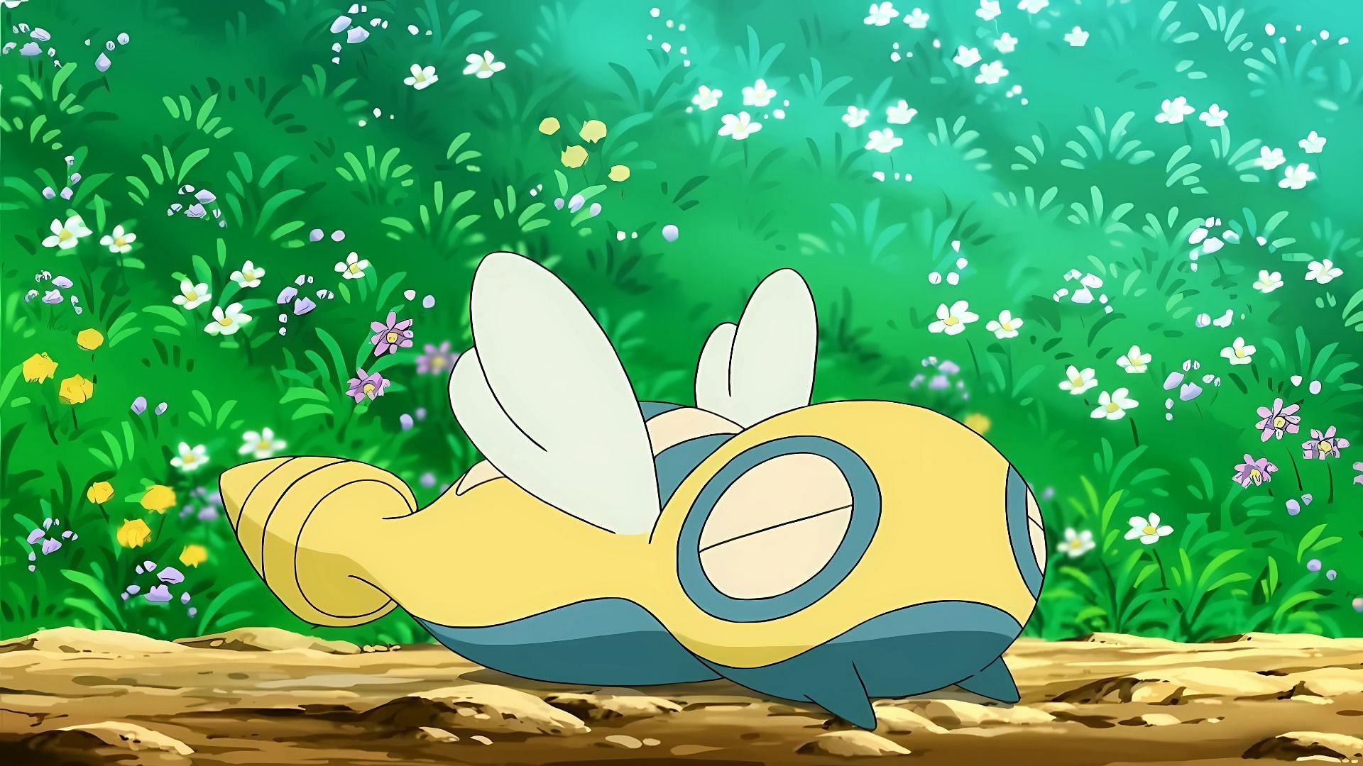 Dunsparce in the anime (Image via The Pokemon Company)