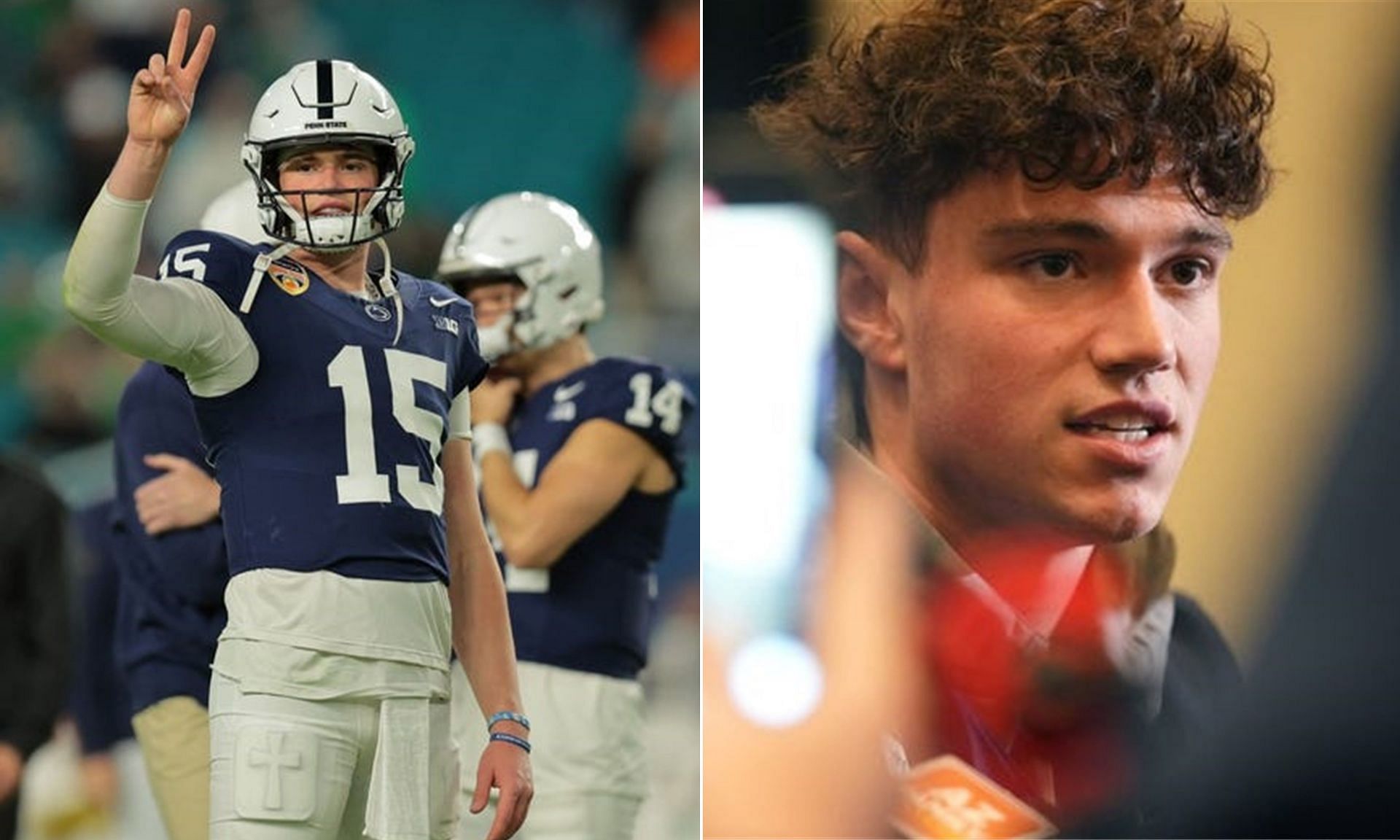 Penn State quarterback Drew Allar has made a pivotal decision about his future. (Image credits: Imagn)