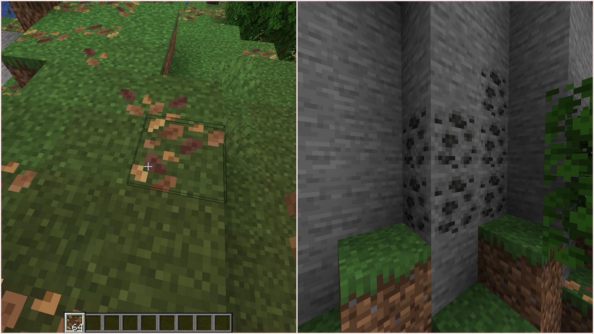 Leaf litter will soon be the most commonly found fuel for smelting items (Image via Mojang Studios)