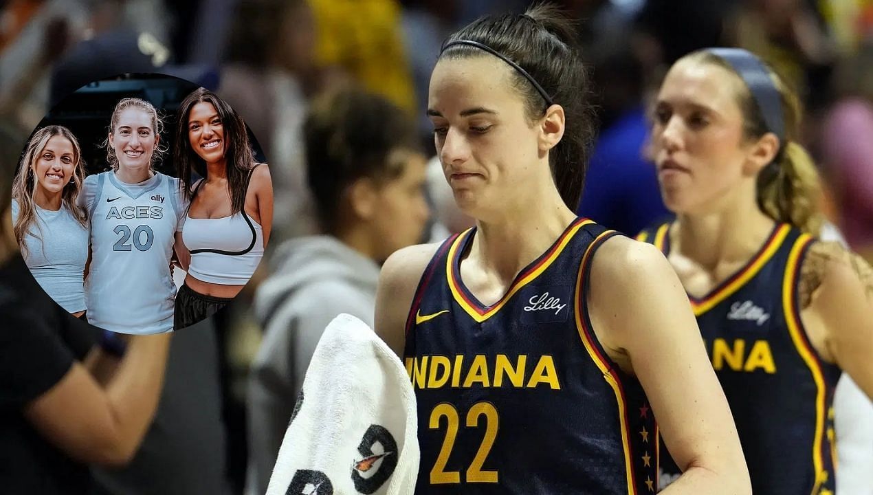 Caitlin Clark called &quot;annoying&quot; by former teammate as honest advice leads to banter. (Image Credit: Getty and Iowa WBB/Instagram)