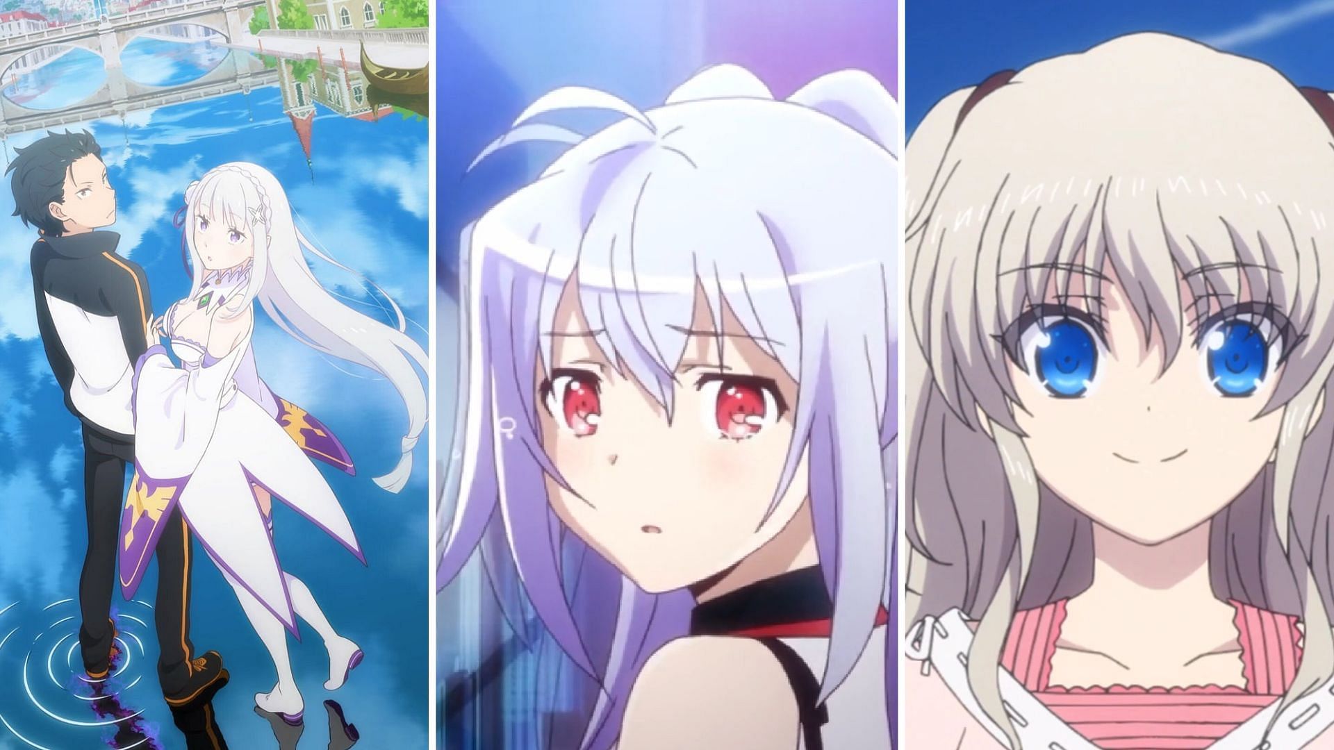 Re:Zero - Starting Life in Another World, Plastic Memories, Charlotte