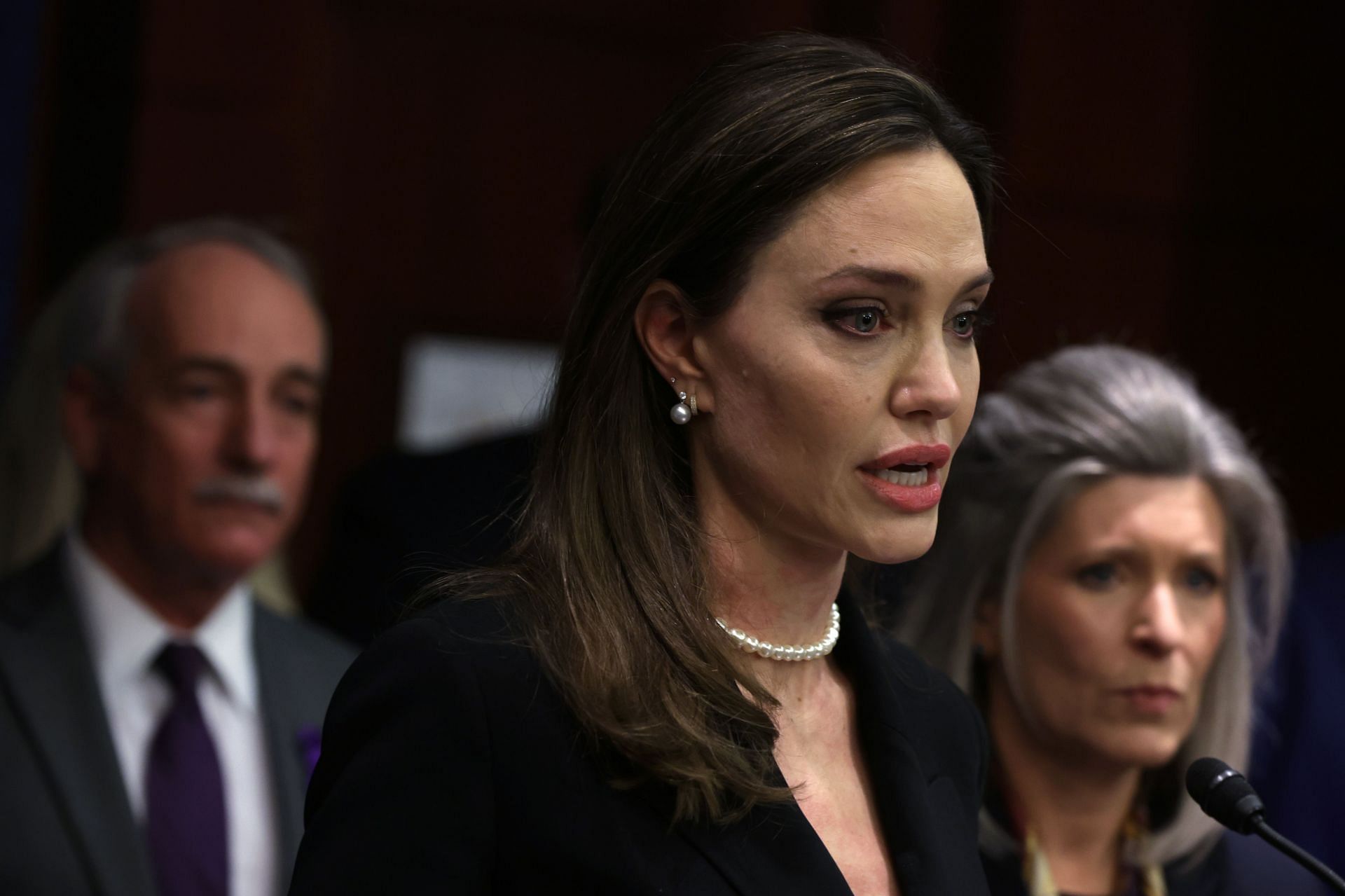 Jolie is a &#039;Spelman Mom&#039; (Source: Getty)