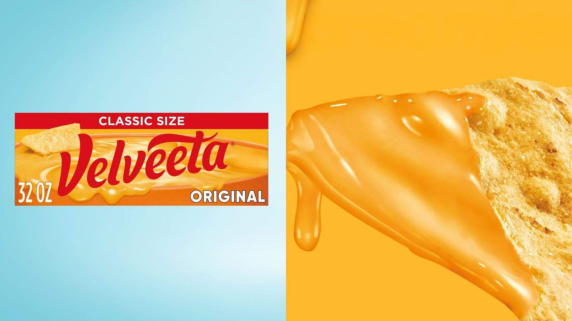 Velveeta processed cheese loaf (Image via Walmart)