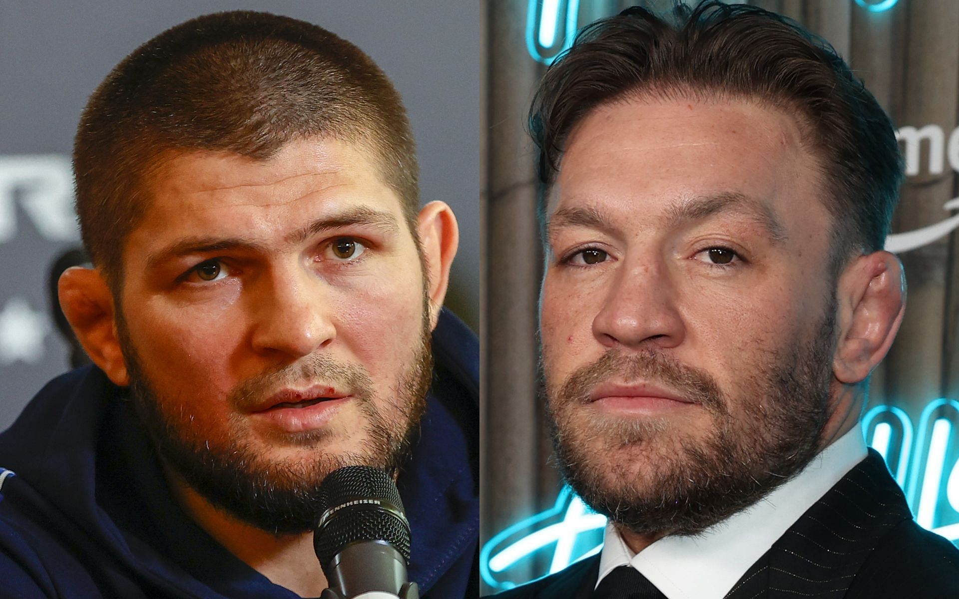 Khabib Nurmagomedov (left) and Conor McGregor (right) have long been at loggerheads  [Images courtesy: Getty Images]