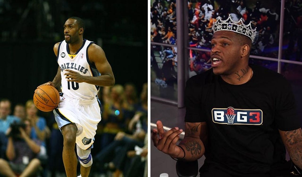 Gilbert Arenas jokes about paternity after Rashad McCants is left floored by Alijah Arenas