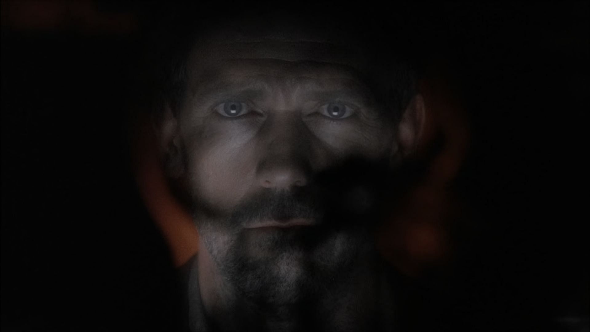 Hugh Laurie, playing the character of Dr. House in House. (Image via Netflix)