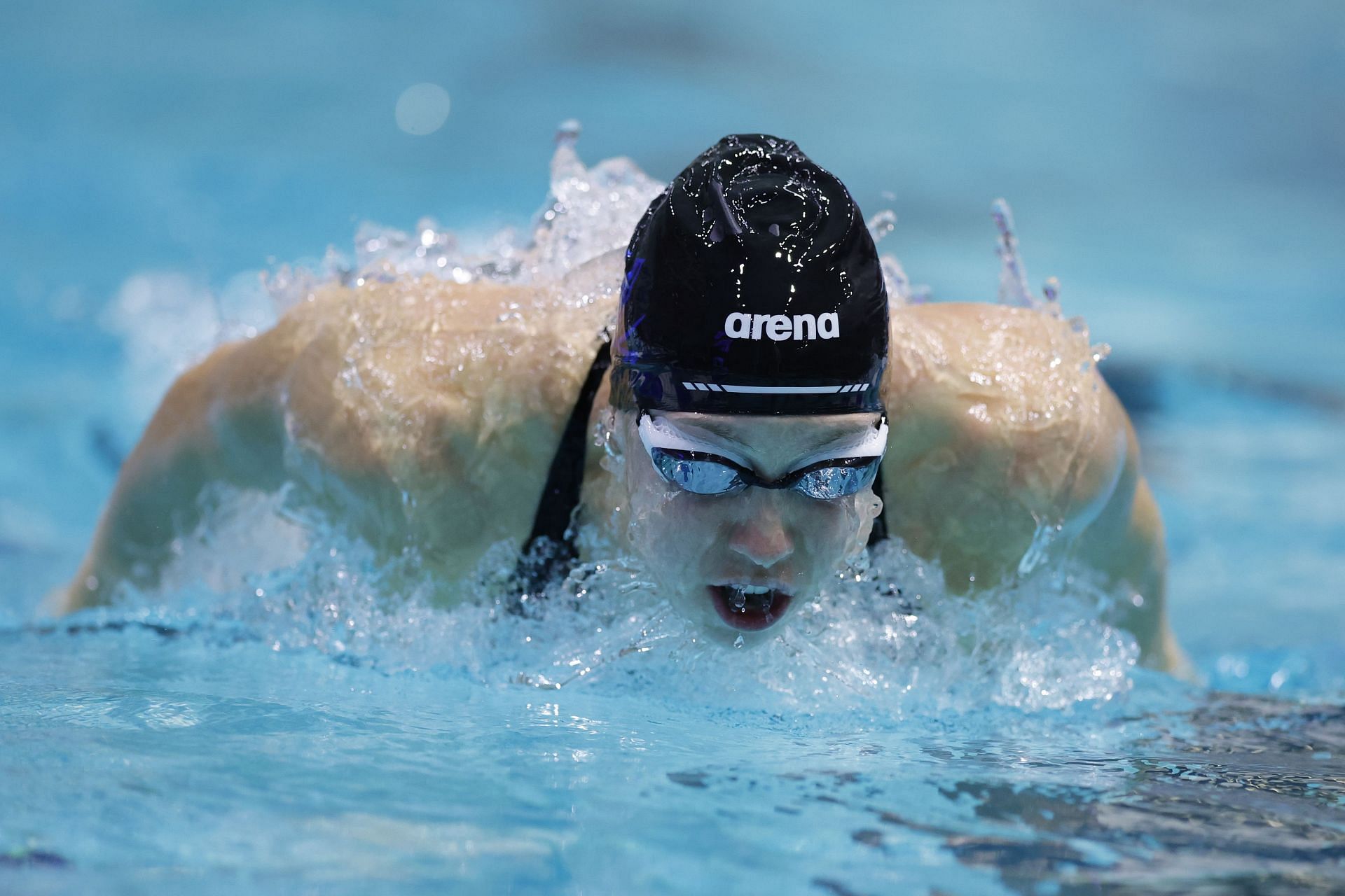 Gretchen Walsh swimming at the 2024 NCAA Division I Swimming and Diving Championships - (Source: Getty)