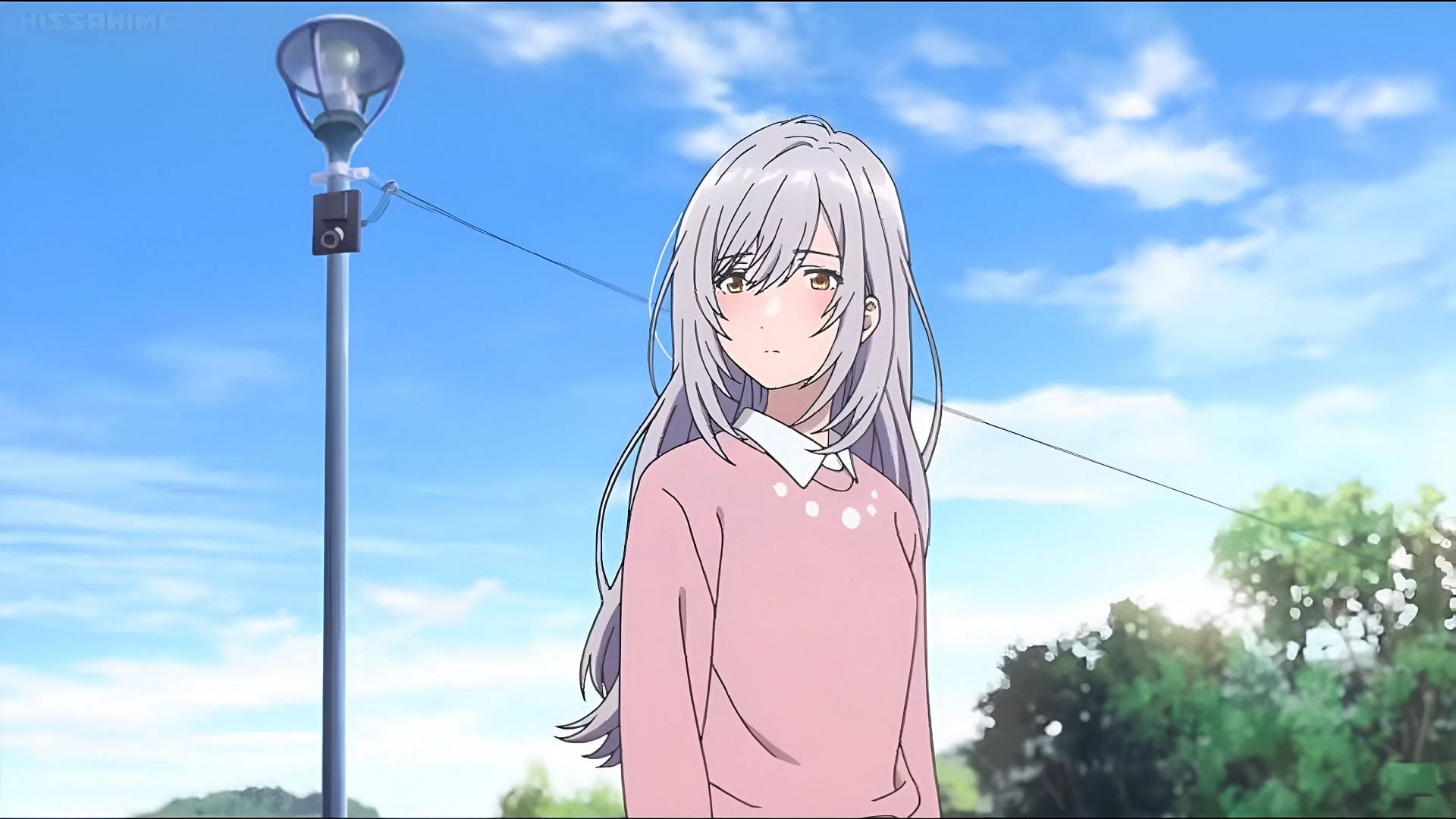 The isekai anime character Hitomi Tsukishiro as seen in Iroduku: The World in Colors (Image via studio P.A. Works)