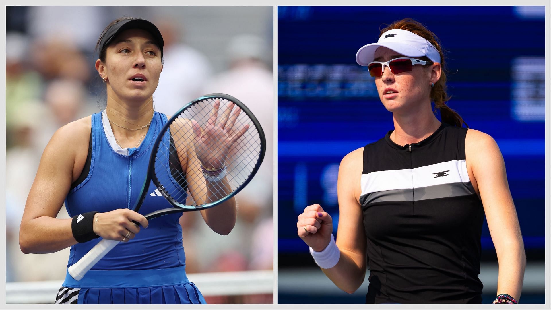 Jessica Pegula vs Maya Joint is one of the first-round matches at the Australian Open 2025. (Photos: Getty)