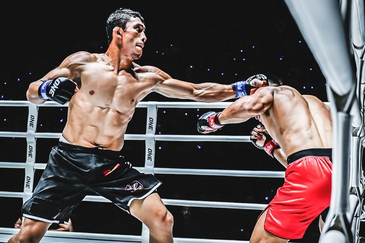 Akbar Abdullaev stunned Tang Kai at ONE Fight Night 27. [Photo via: ONE Championship]