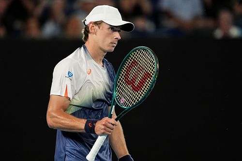 Alex de Minaur at the Australian Open 2025. (Photo: Getty)