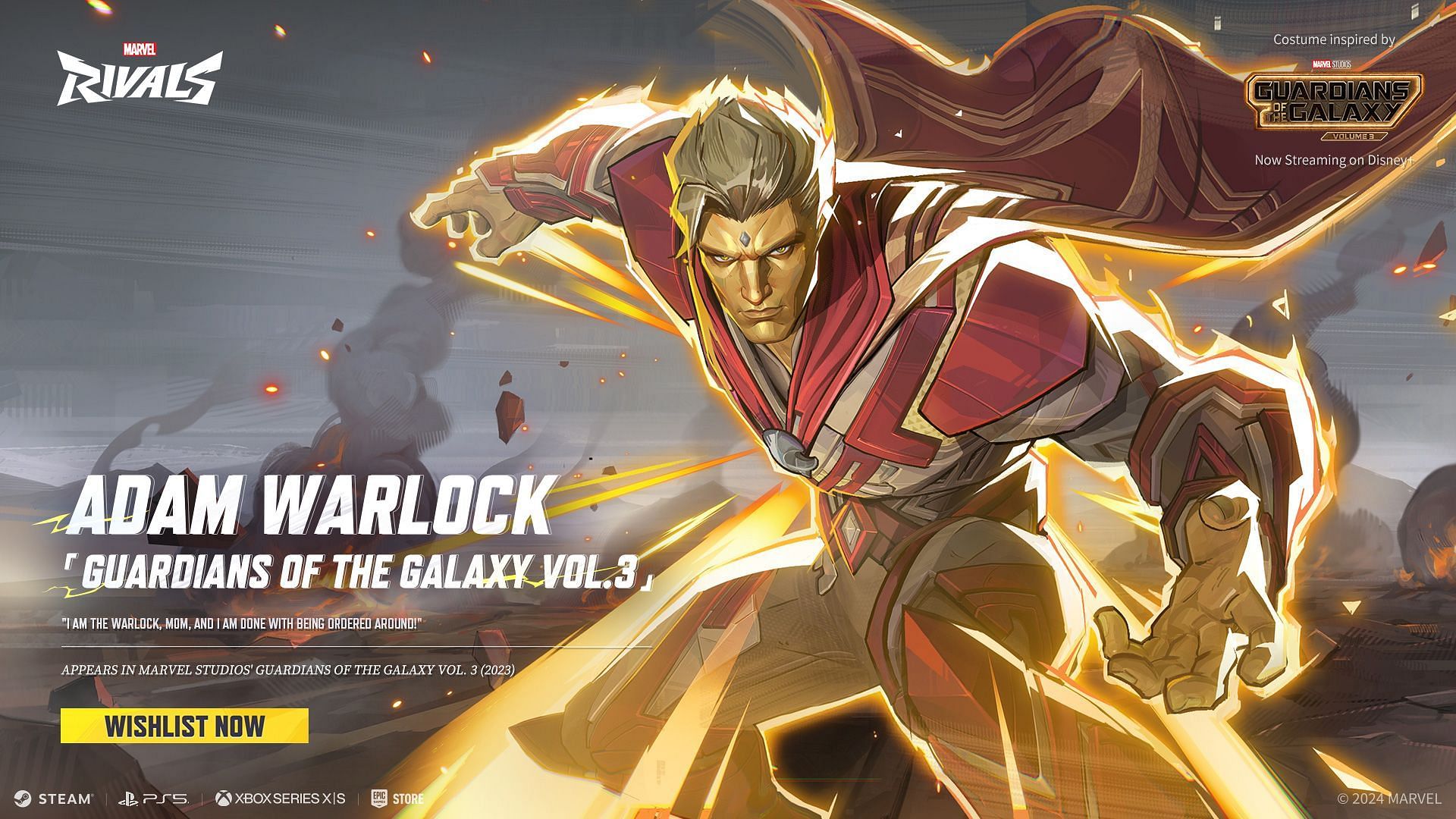 Marvel Rivals community debating over Adam Warlock mobility (Image via NetEase Games)