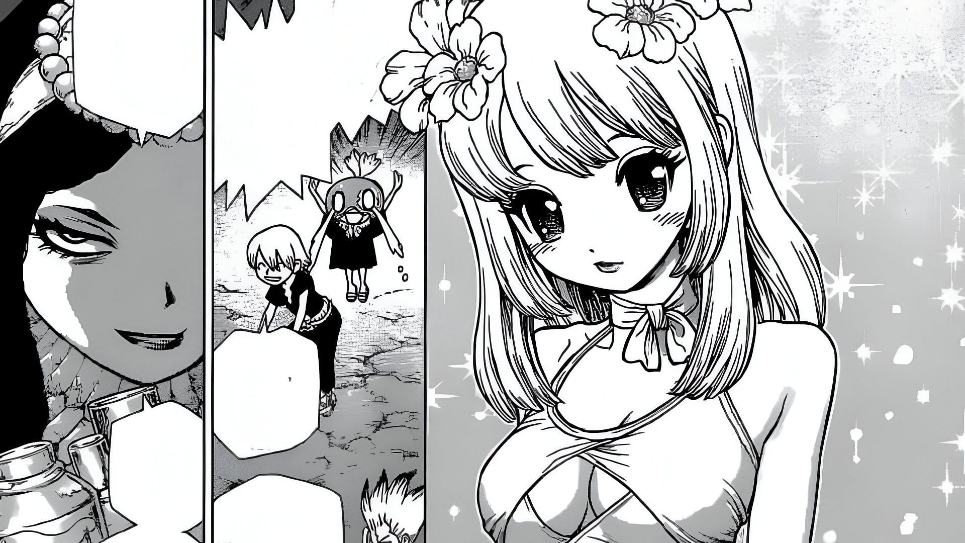 Kohaku as seen in the manga (Image via Riichiro Inagaki and Boichi/Shueisha)