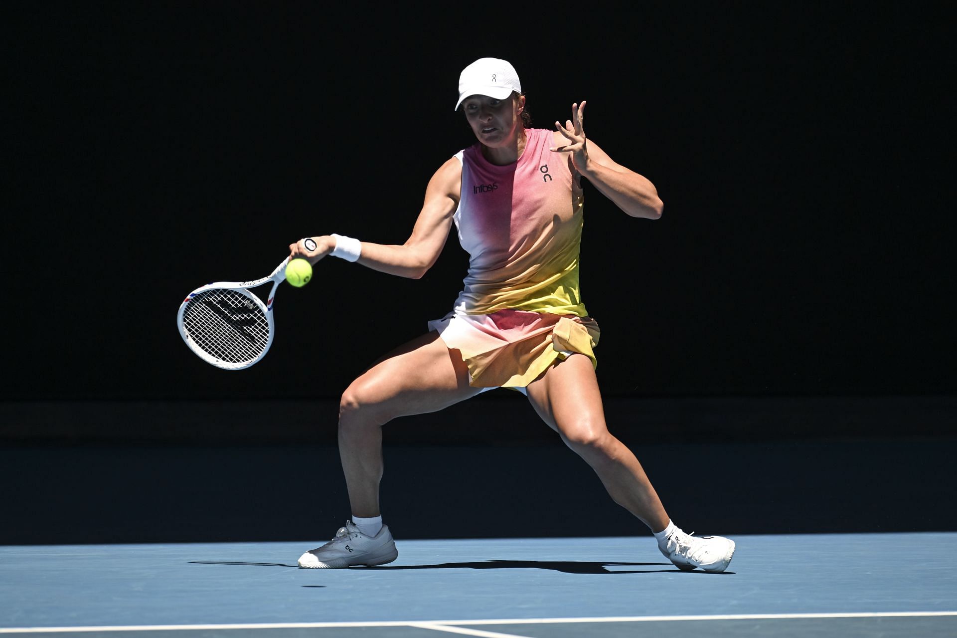 Iga Swiatek at the 2025 Australian Open - Source: Getty