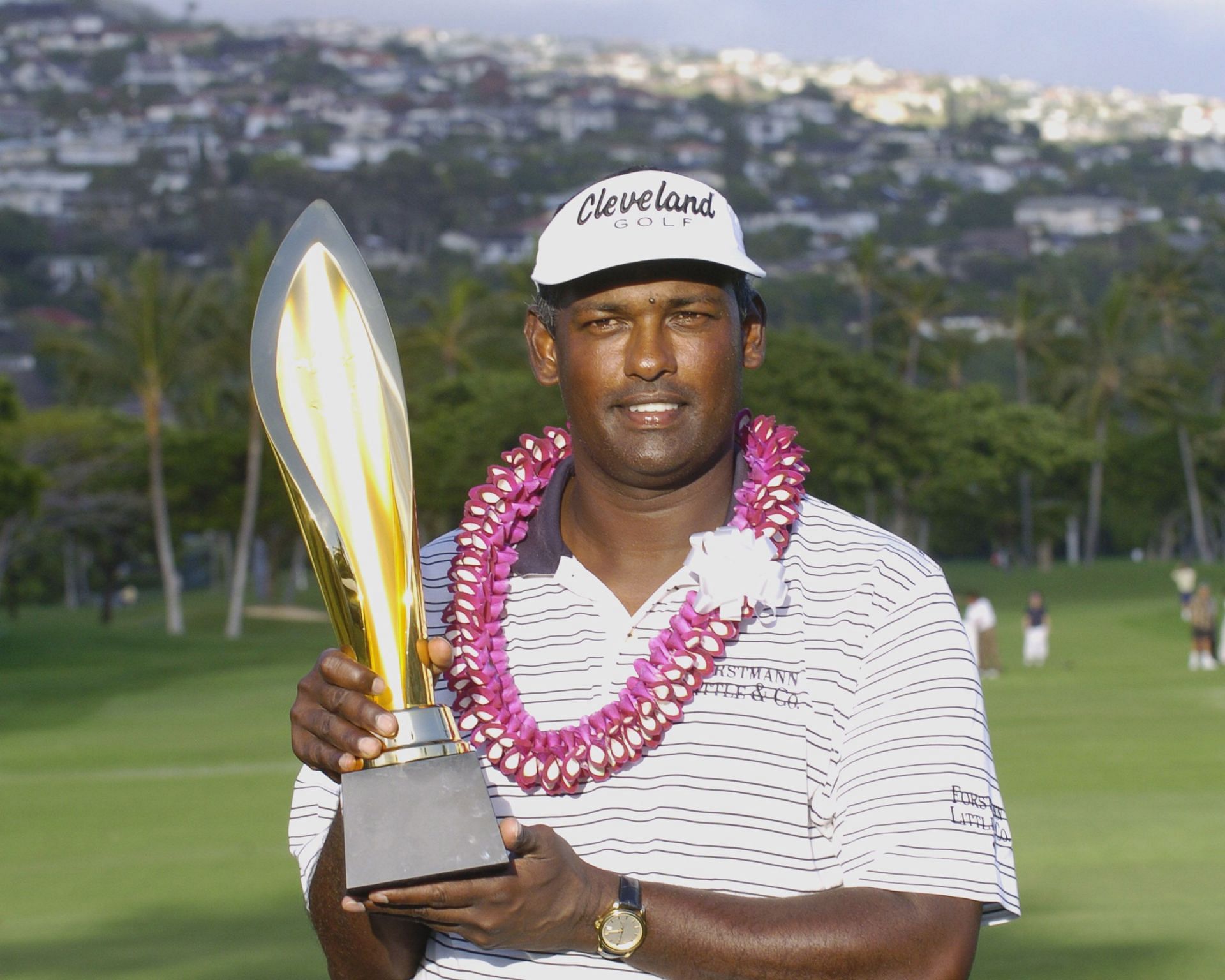 Vijay Singh, 2005 Sony Open in Hawaii (Image via Getty).