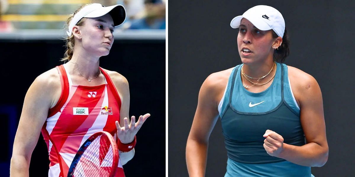 Elena Rybakina (L) and Madison Keys (R) (Image Source: Getty)