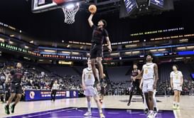 Gilbert Arenas' ex Laura Govan shares a 3-word reaction to son Alijah Arenas gliding past opponents on the court