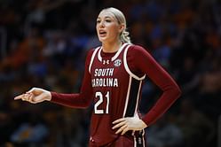 South Carolina star Chloe Kitts drops 2-word reaction for BF Collin Murray Boyles’ highlight edit