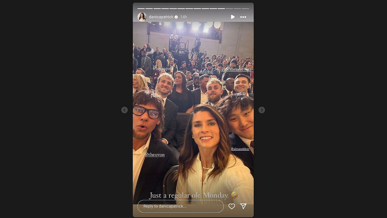 Screenshot via Instagram - @danicapatrick