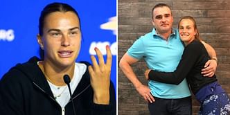 Aryna Sabalenka turns emotional about wanting to spend more time with family after her father's untimely death