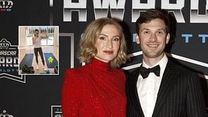 Daniel Suarez's wife Julia flexes toned arms sporting a relaxed fit in workout selfie