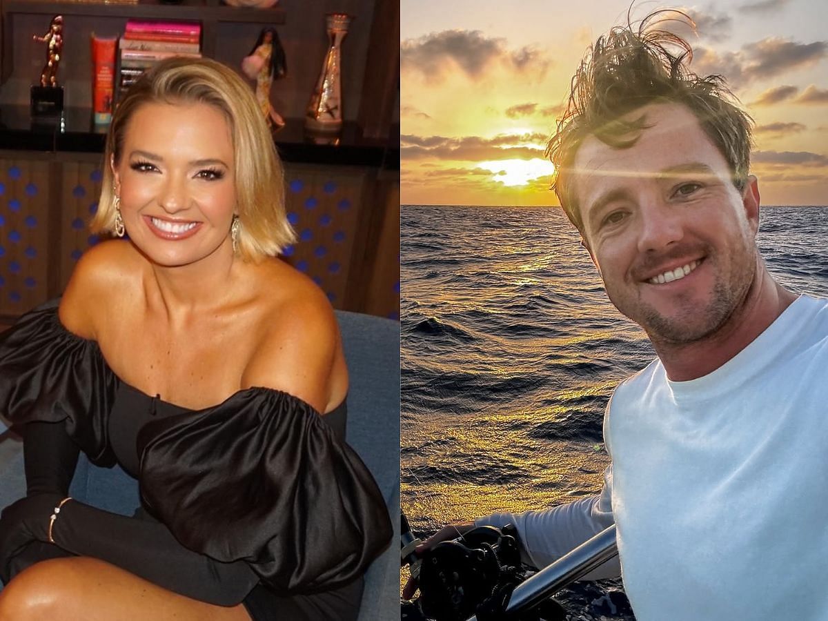 Daisy and Keith from Below Deck Sailing Yacht season 5 (Images via Instagram/@daisykelliher87, @kballen_)