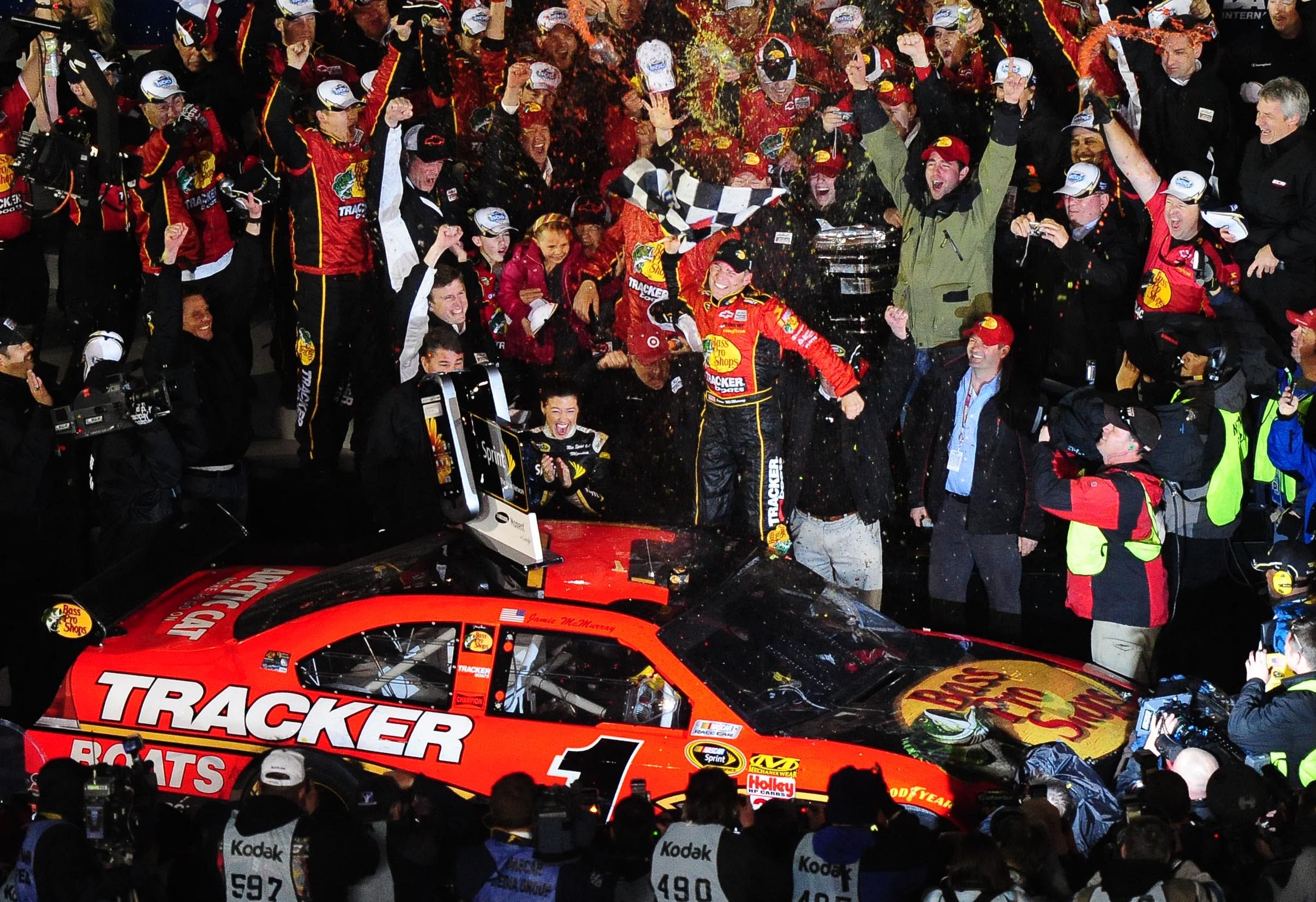 Jamie McMurray won the 2010 Daytona 500 - Source: Imagn