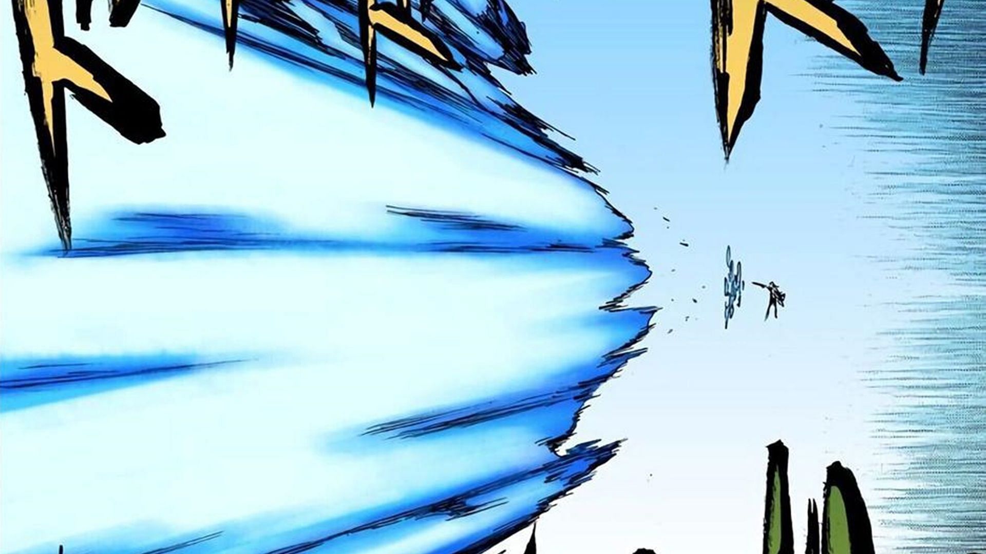 Starrk could fire countless Cero blasts at once (Image via Shueisha)