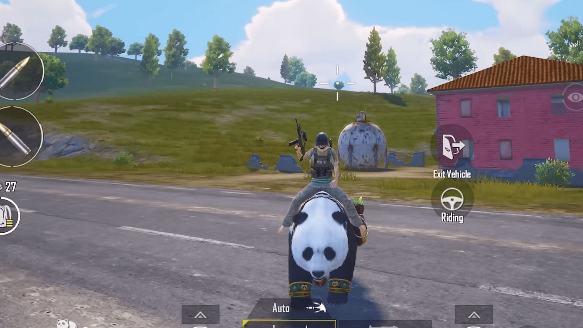 Panda vehicle in PUBG Mobile (Image via Krafton)